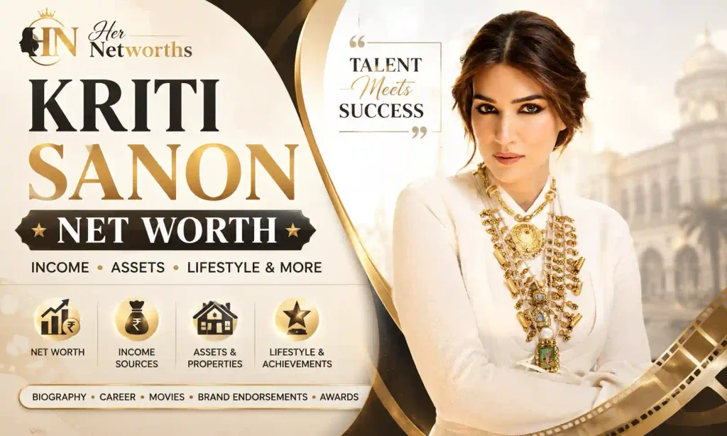 kriti sanon net worth