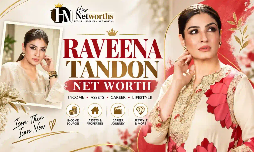 raveena tandon net worth in rupees